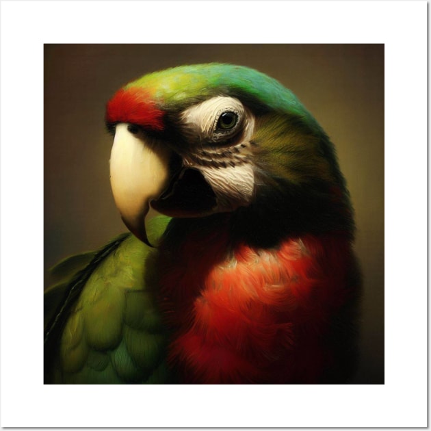 Parrot Wall Art by Donkeh23